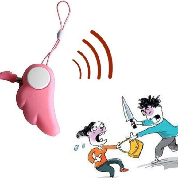 Angel Wing Emergency Self Defense Alarm - Picture 2 of 8